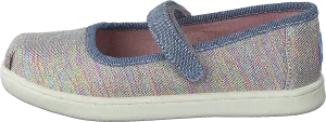 Mary Jane Tiny Pink Multi Twill Glimmer