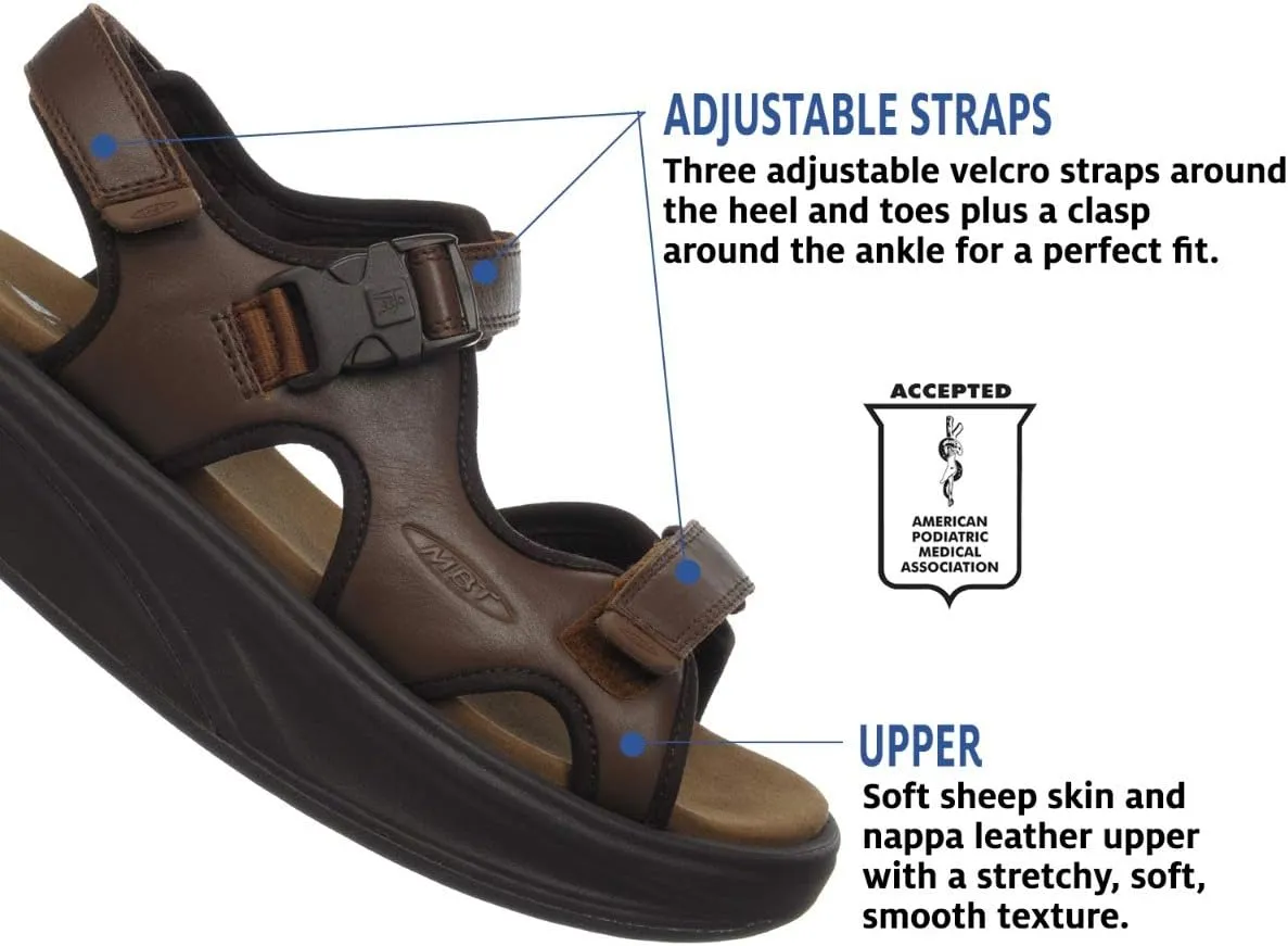 MBT Rocker Bottom Shoes Men’s – Everyday Casual Sandals Kisumu 3S