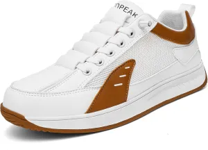 Men's Casual Dress Sneakers Business Shoes Laceless Fashion Sneakers