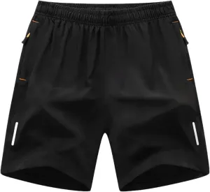 Men's Shorts Popular Casual ice Silk Pants Sports Casual Trendy Quick Drying Pants