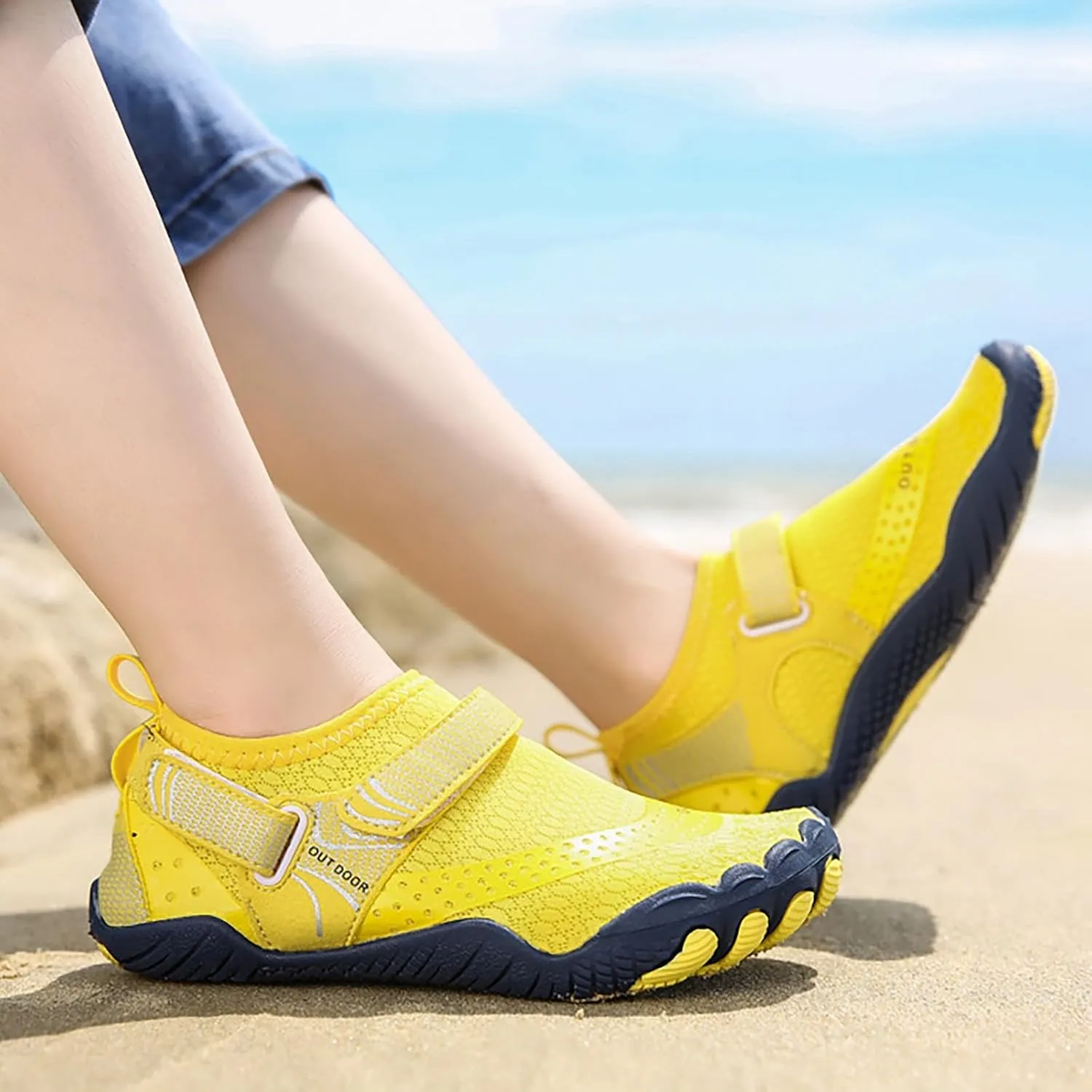 Mens Size 9 Shoes Water Resistant Slip on for Men Women Mens Barefoot Water Shoes Water Shoes Women Wide Slip on Soft Beach Shoes for Pool Hiking Training Outdoor Water Sports
