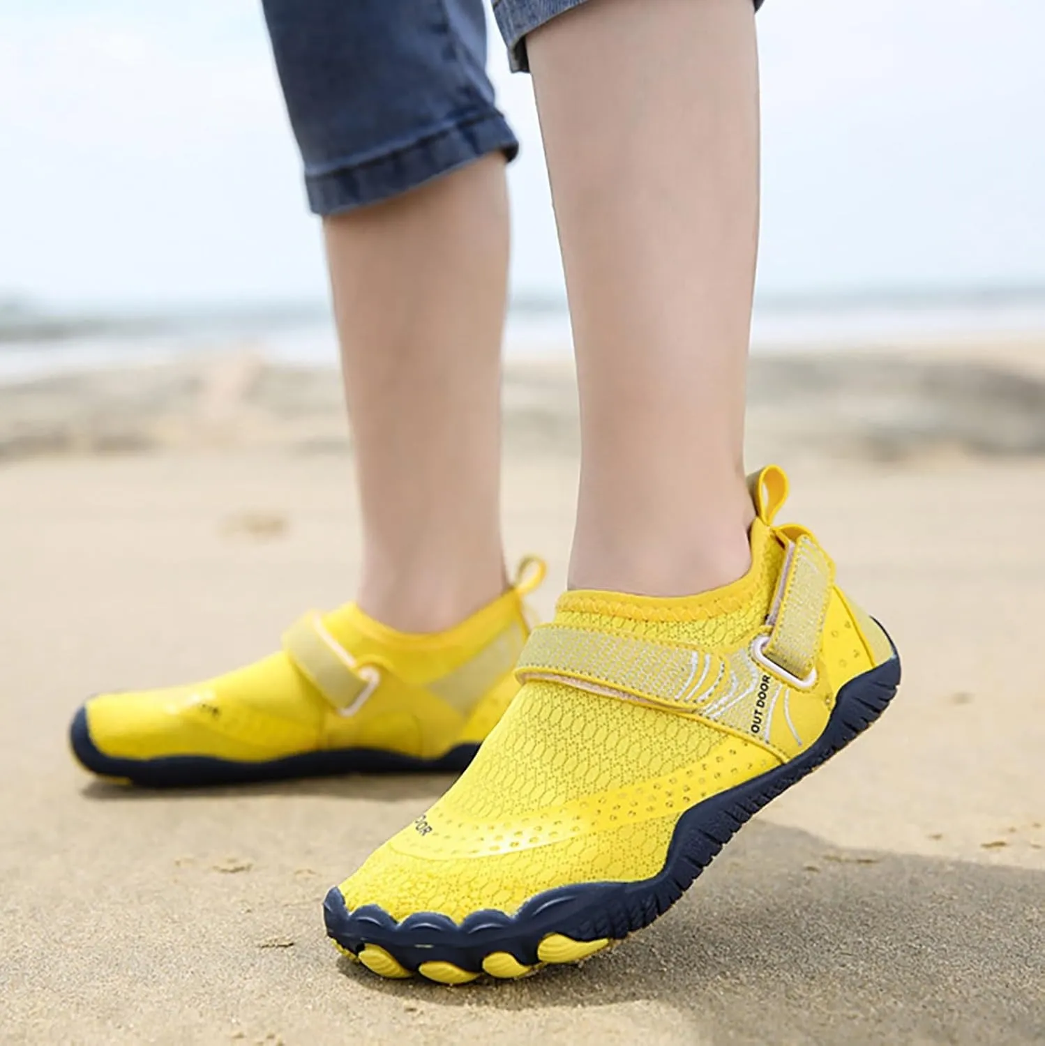 Mens Size 9 Shoes Water Resistant Slip on for Men Women Mens Barefoot Water Shoes Water Shoes Women Wide Slip on Soft Beach Shoes for Pool Hiking Training Outdoor Water Sports