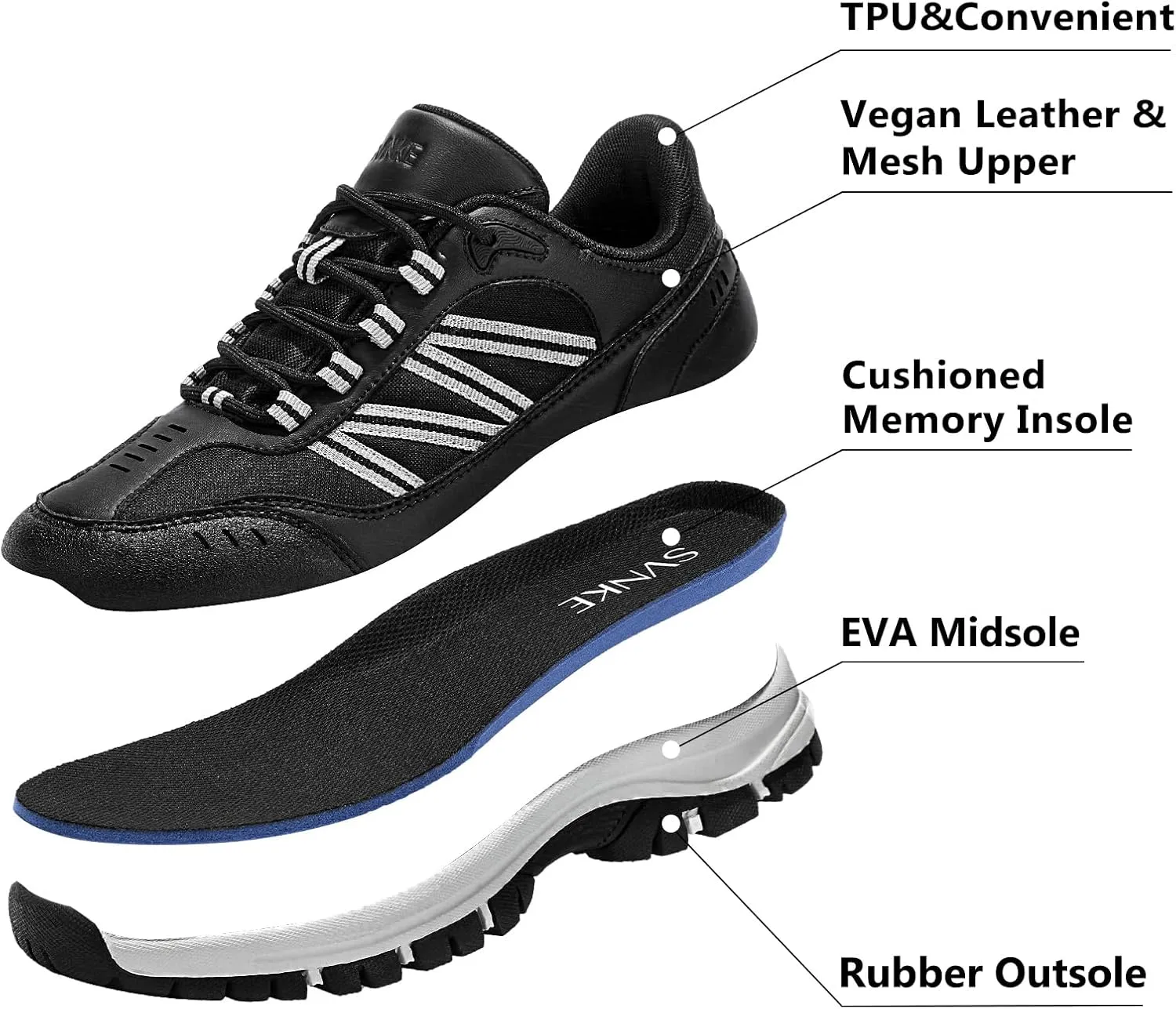 Men's Walking Shoes Fashion Tennis Casual Hiking Lace-Up Comfortable Sneakers