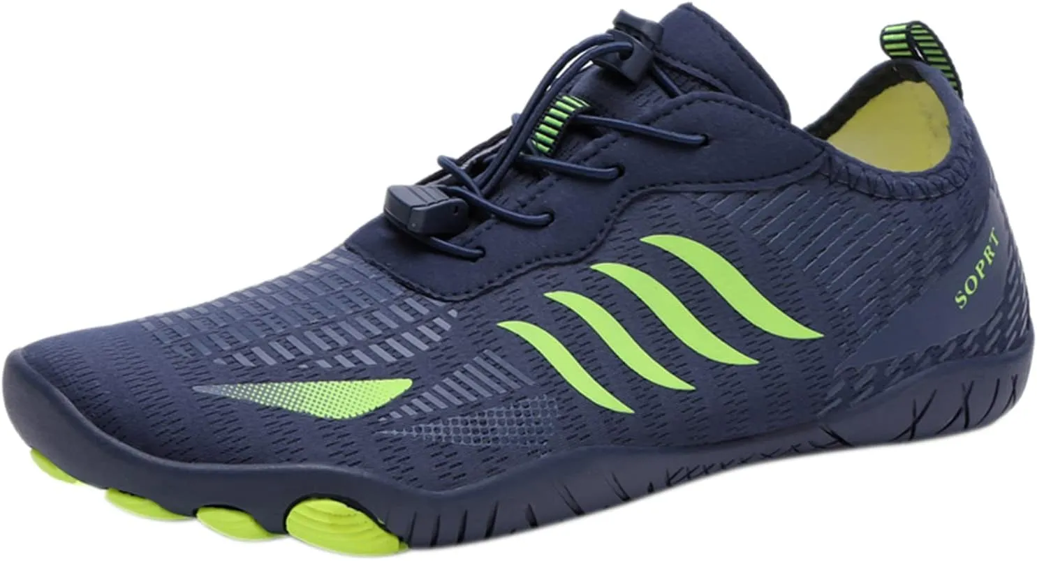 Mens Water Proof Shoes Size 12 Closed Toe Non Slip Hiking Water Shoes Men Womens Wide Width Water Shoes Slip on Soft Beach Shoes for Pool Beach Surf Walking Water Park