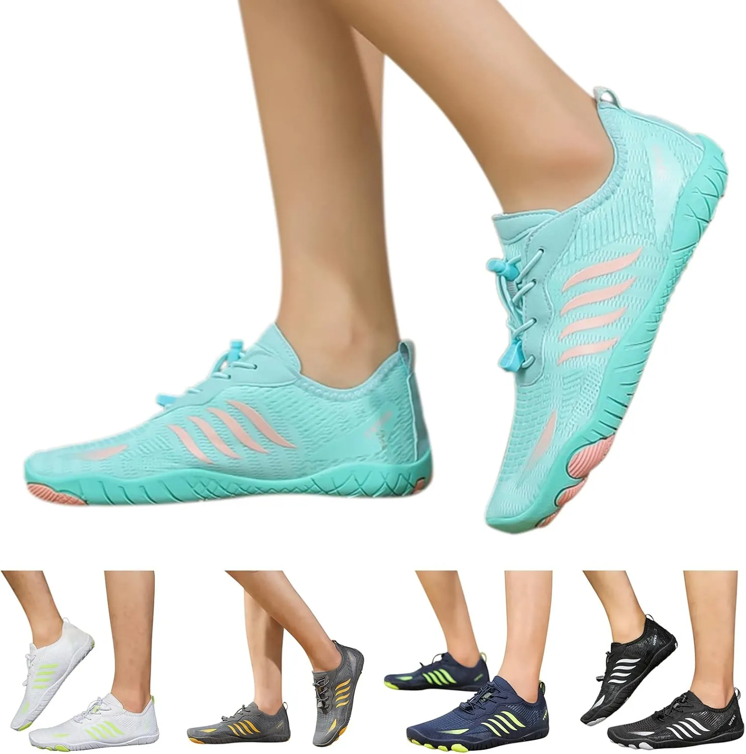 Mens Water Proof Shoes Size 12 Closed Toe Non Slip Hiking Water Shoes Men Womens Wide Width Water Shoes Slip on Soft Beach Shoes for Pool Beach Surf Walking Water Park