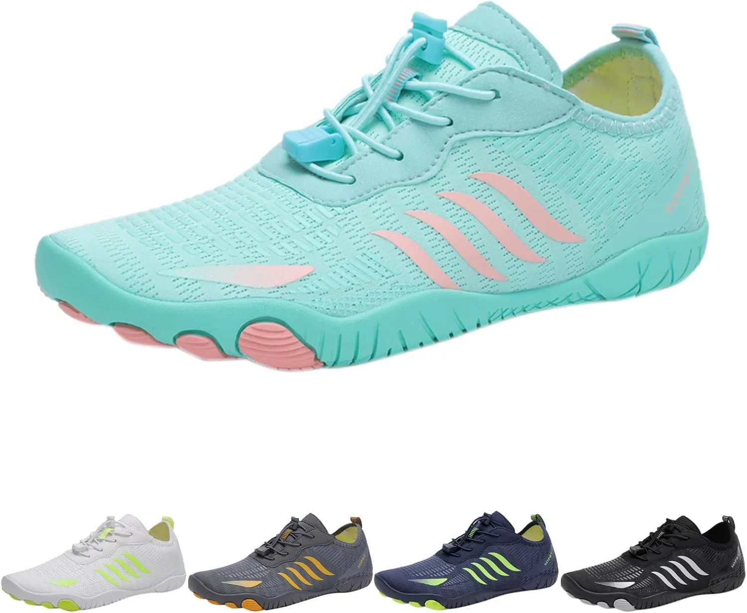 Mens Water Proof Shoes Size 12 Closed Toe Non Slip Hiking Water Shoes Men Womens Wide Width Water Shoes Slip on Soft Beach Shoes for Pool Beach Surf Walking Water Park
