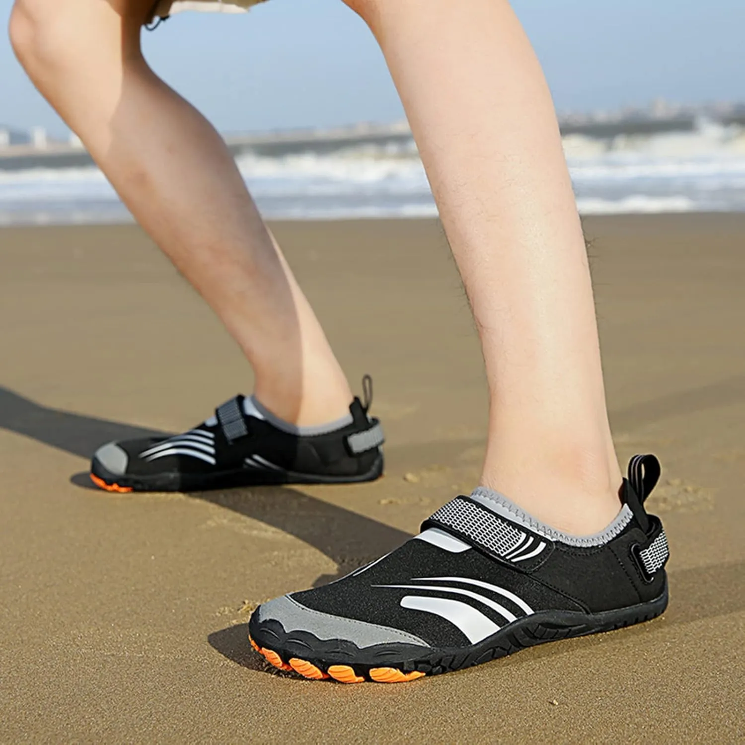 Mens Water Shoes Size 11 Wide Width Quick Drying Slip On Water Shoes Barefoot Cute Water Shoes for Women Summer Quick Dry Sandals Slippers for Pool Beach Surf Walk Water Yoga
