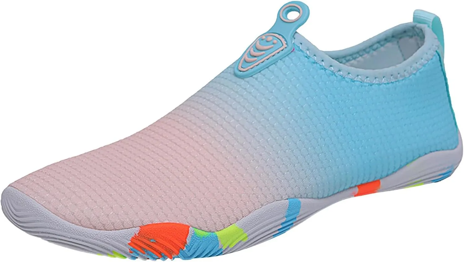 Mens Water Shoes Wide Width Breathable Barefoot Shoes Wide Feet Beach Sports Quick Dry for Boating Fishing Diving Surfing