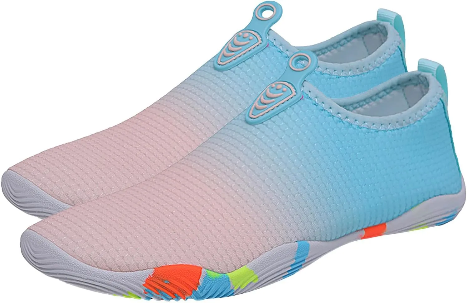 Mens Water Shoes Wide Width Breathable Barefoot Shoes Wide Feet Beach Sports Quick Dry for Boating Fishing Diving Surfing