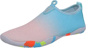 Mens Water Shoes Wide Width Breathable Barefoot Shoes Wide Feet Beach Sports Quick Dry for Boating Fishing Diving Surfing