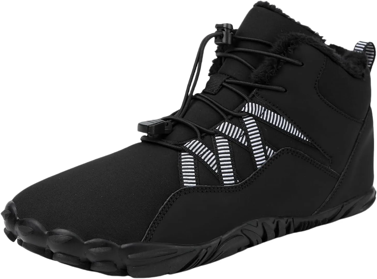 Mens Womens Barefoot Minimalist Shoes Winter Boots Zero Drop Sole Trail Running Sneakers Snow Wide Toe Box Barefoot Boots Unisex