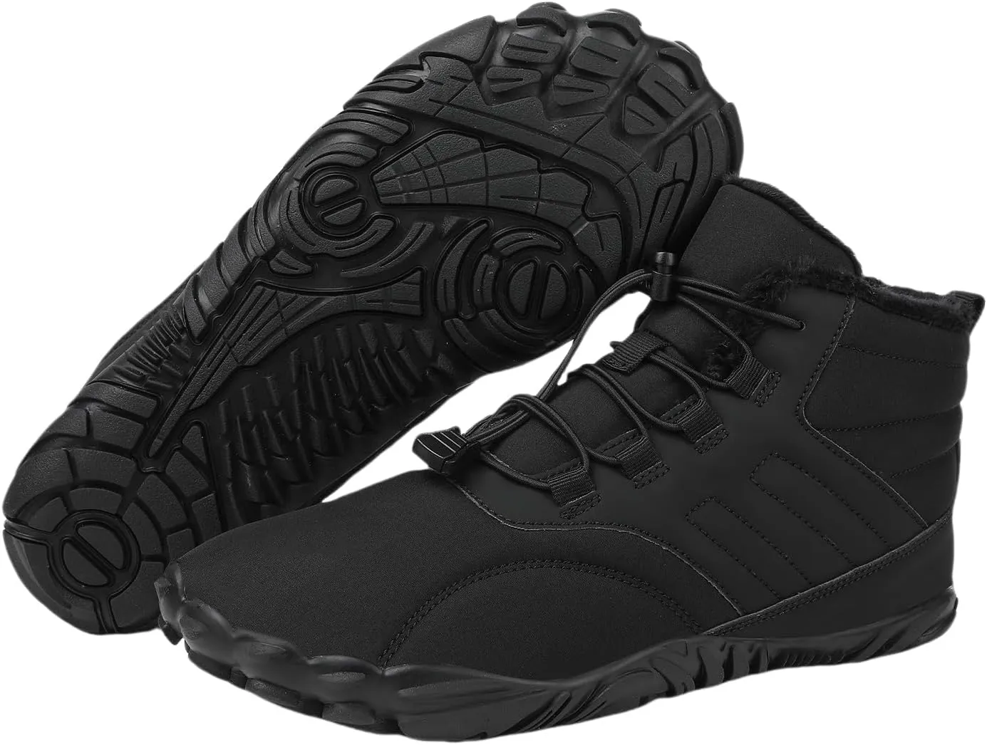 Mens Womens Barefoot Minimalist Shoes Winter Boots Zero Drop Sole Trail Running Sneakers Snow Wide Toe Box Barefoot Boots Unisex