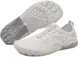 Mmoneyake Hike Barefoot Shoes Women Men Wide Toe Box Healthy & Non-Slip Barefoot Shoes Outdoor Hiking Shoe Grounded Footwear Unisex