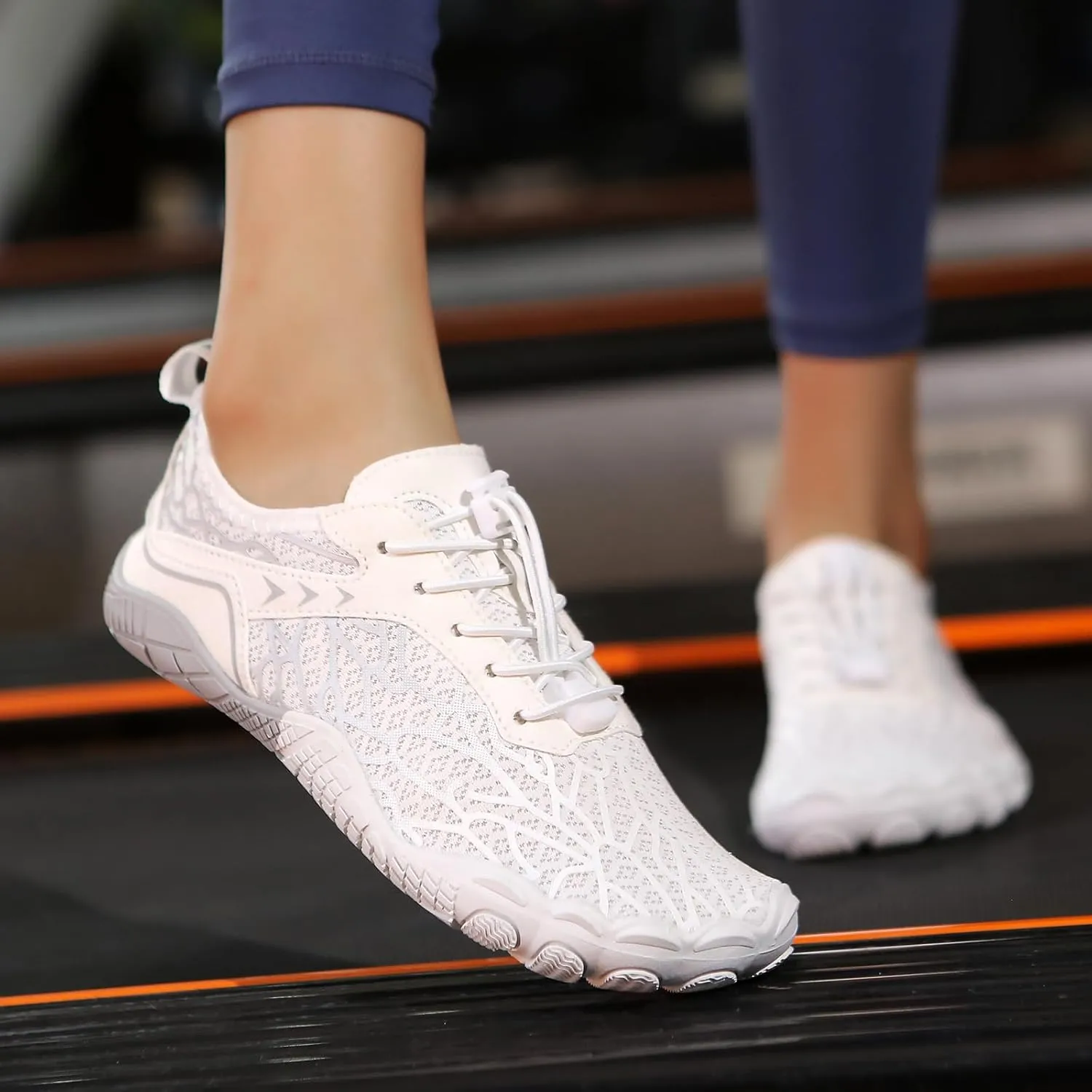 Mmoneyake Hike Barefoot Shoes Women Men Wide Toe Box Healthy & Non-Slip Barefoot Shoes Outdoor Hiking Shoe Grounded Footwear Unisex