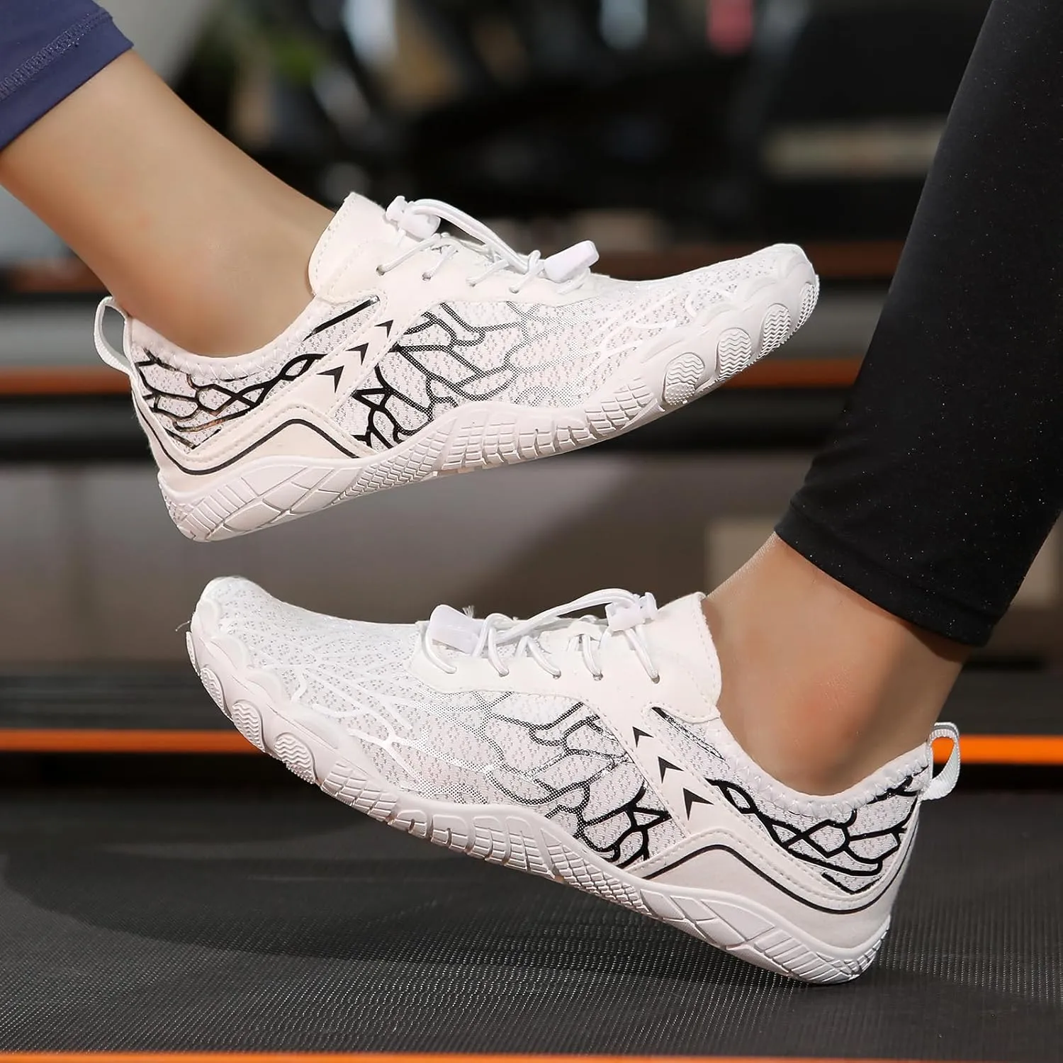 Mmoneyake Hike Barefoot Shoes Women Men Wide Toe Box Healthy & Non-Slip Barefoot Shoes Outdoor Hiking Shoe Grounded Footwear Unisex