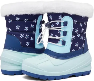 MORENDL Kids' Snow Boots Insulated Waterproof Fur Lined Warm Anti-Slip Winter Shoes for Boys and Girls Outdoor Walking(Toddler/Little Kid)