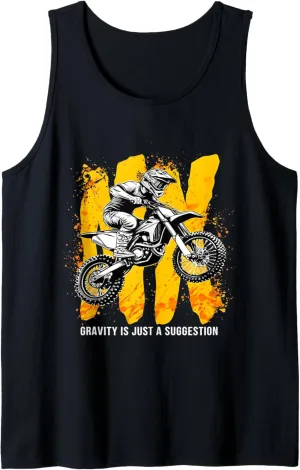 MX Dirt Bike Gear Rider Motocross Racing Supercross Tank Top