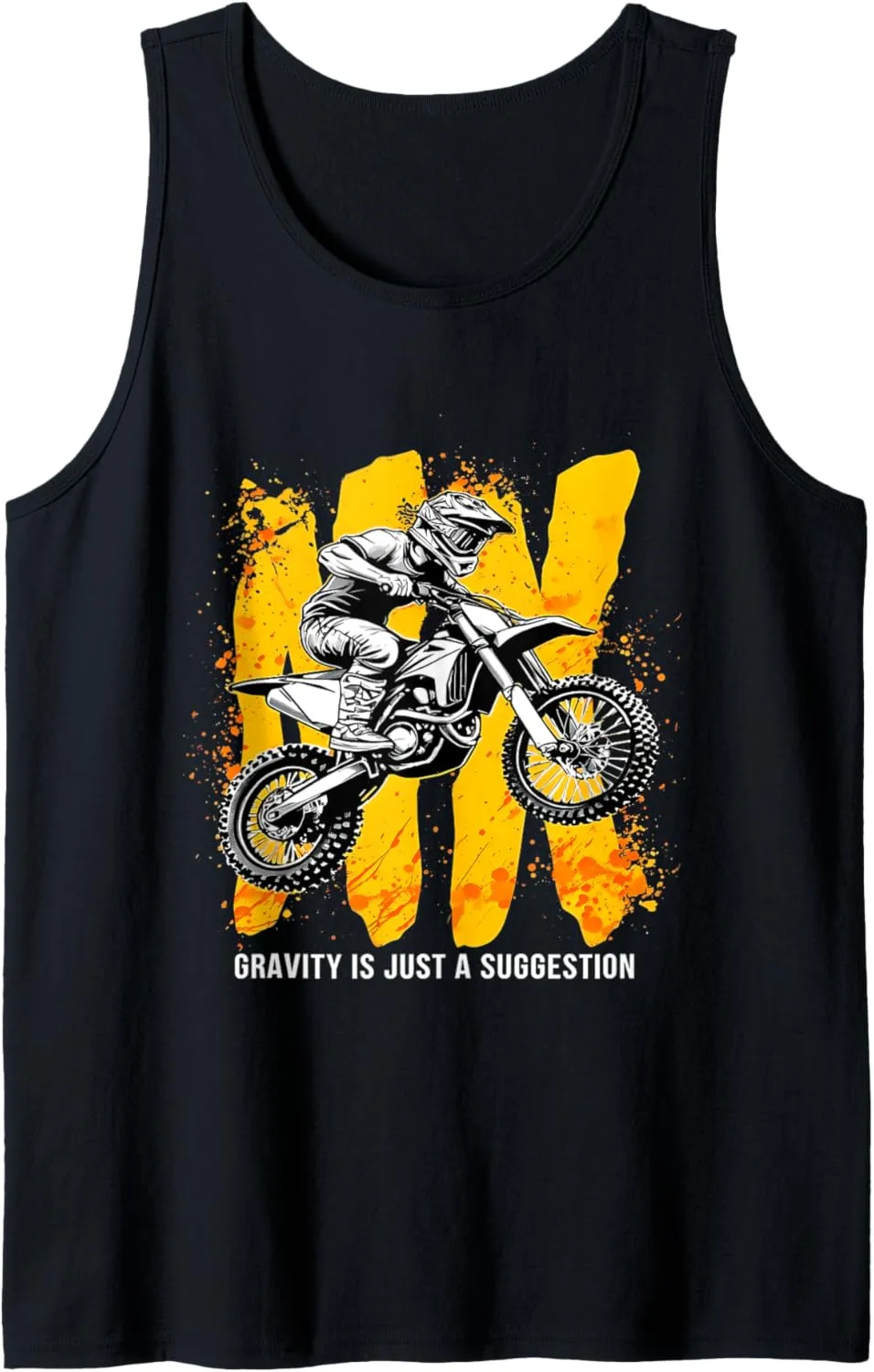 MX Dirt Bike Gear Rider Motocross Racing Supercross Tank Top