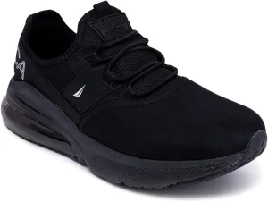 NAUTICA Kid's Casual Air Bubble Fashion Sneakers -Walking Shoes-Lightweight Joggers- Boys-Girls- Bungee Slip-On/Lace Up- Little Kid/Big Kid