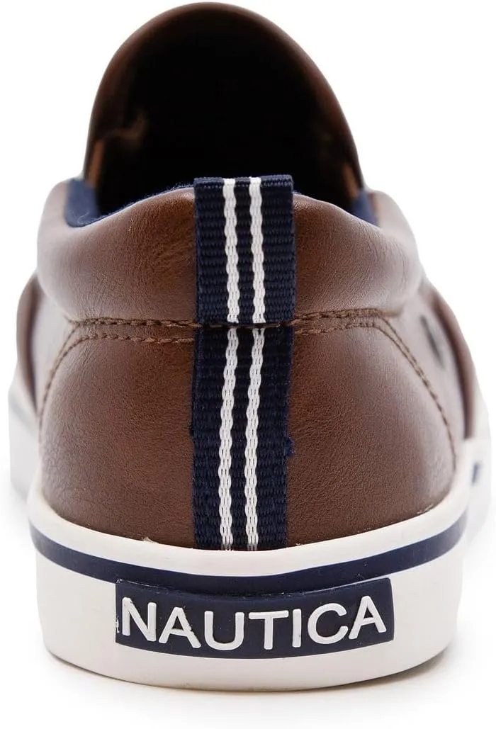 Nautica Kid's Slip-On Casual Shoe Athletic Sneaker - Youth-Toddler Akeley | Boy - Girl | (Big Kid/Little Kid/Toddler)