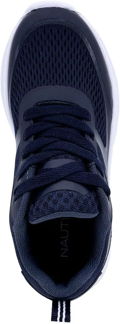 Nautica Kids Sneakers for Boys & Girls - Max Cushion Fashion Running & Walking Shoes Lace-Up/Bungee (Toddler/Little Kid/Big Kid)