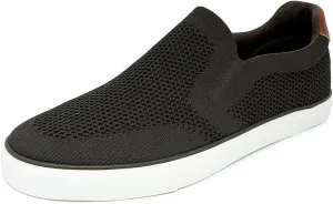 Nautica Men's Slip-On Sneakers – Breathable Knit Casual Walking Shoes, Lightweight Comfort Fashion Loafers - Kotor