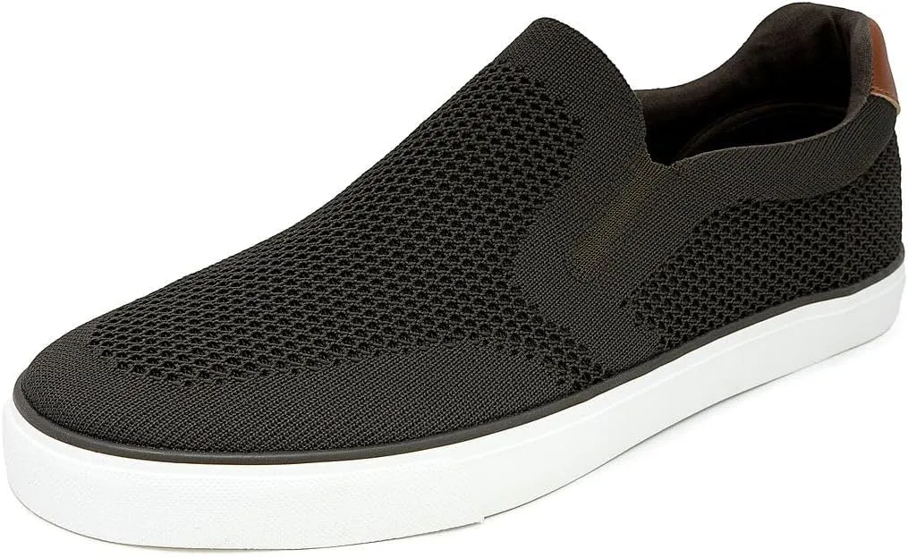 Nautica Men's Slip-On Sneakers – Breathable Knit Casual Walking Shoes, Lightweight Comfort Fashion Loafers - Kotor
