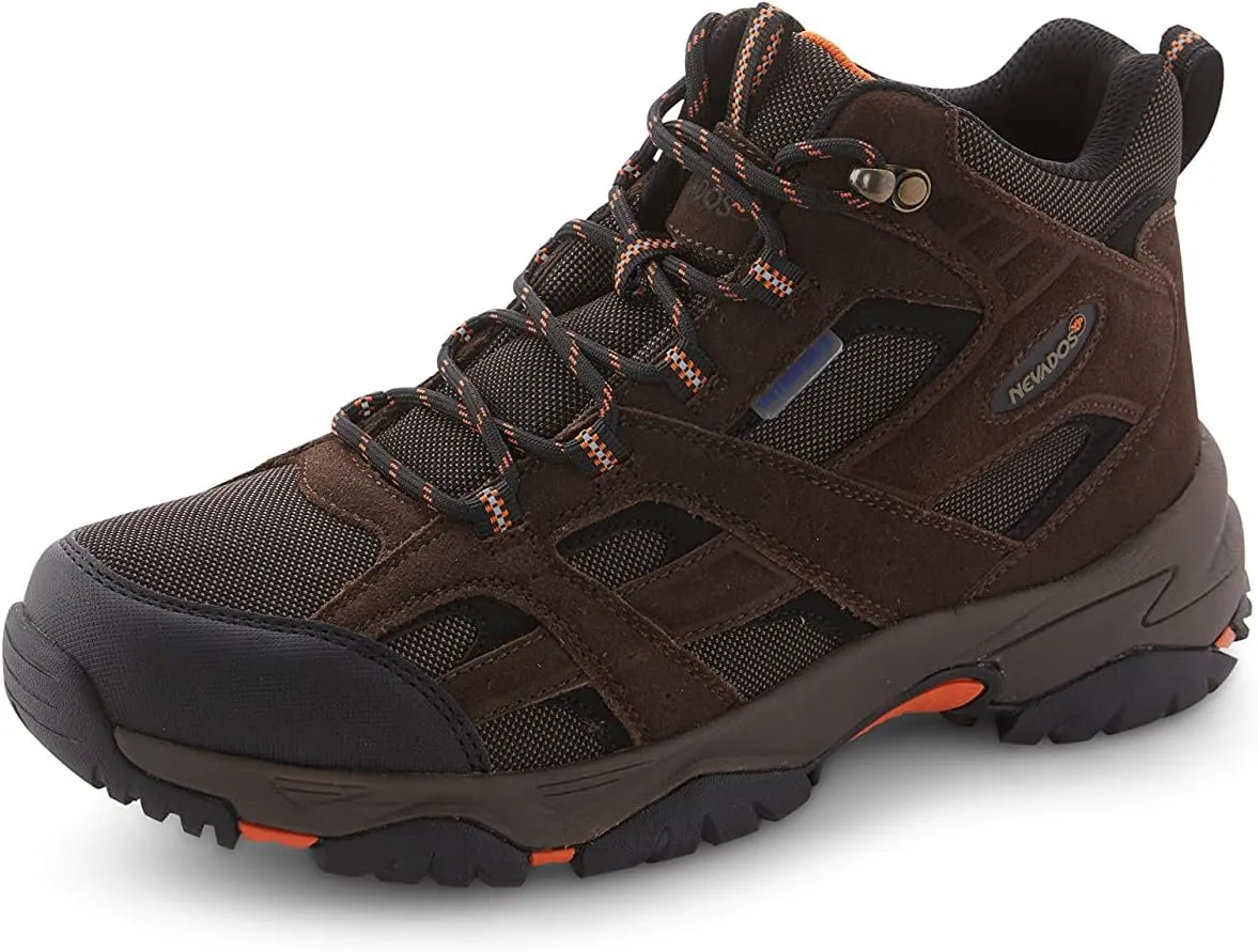 Nevados XP Men's Rubicon Waterproof Hiking Boots | Lightweight for Trail, Walking, Summer Outdoors | Comfortable w/Memory Foam | Rugged Carbon Rubber Sole