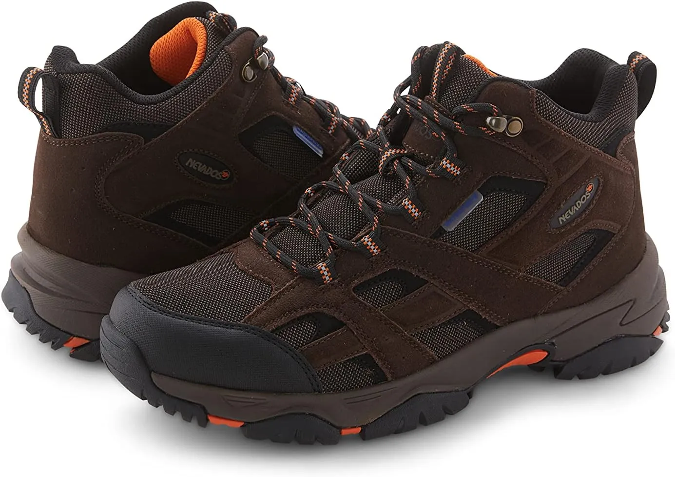 Nevados XP Men's Rubicon Waterproof Hiking Boots | Lightweight for Trail, Walking, Summer Outdoors | Comfortable w/Memory Foam | Rugged Carbon Rubber Sole