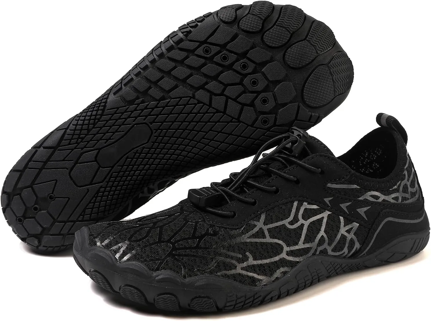 Non-Slip Barefoot Shoes Unisex, Quick Dry Waterproof Trail Running Footwear, Minimalist Zero Drop Beach Water Shoes, Outdoor Athletic Hiking Footwear with Wide Toe Box