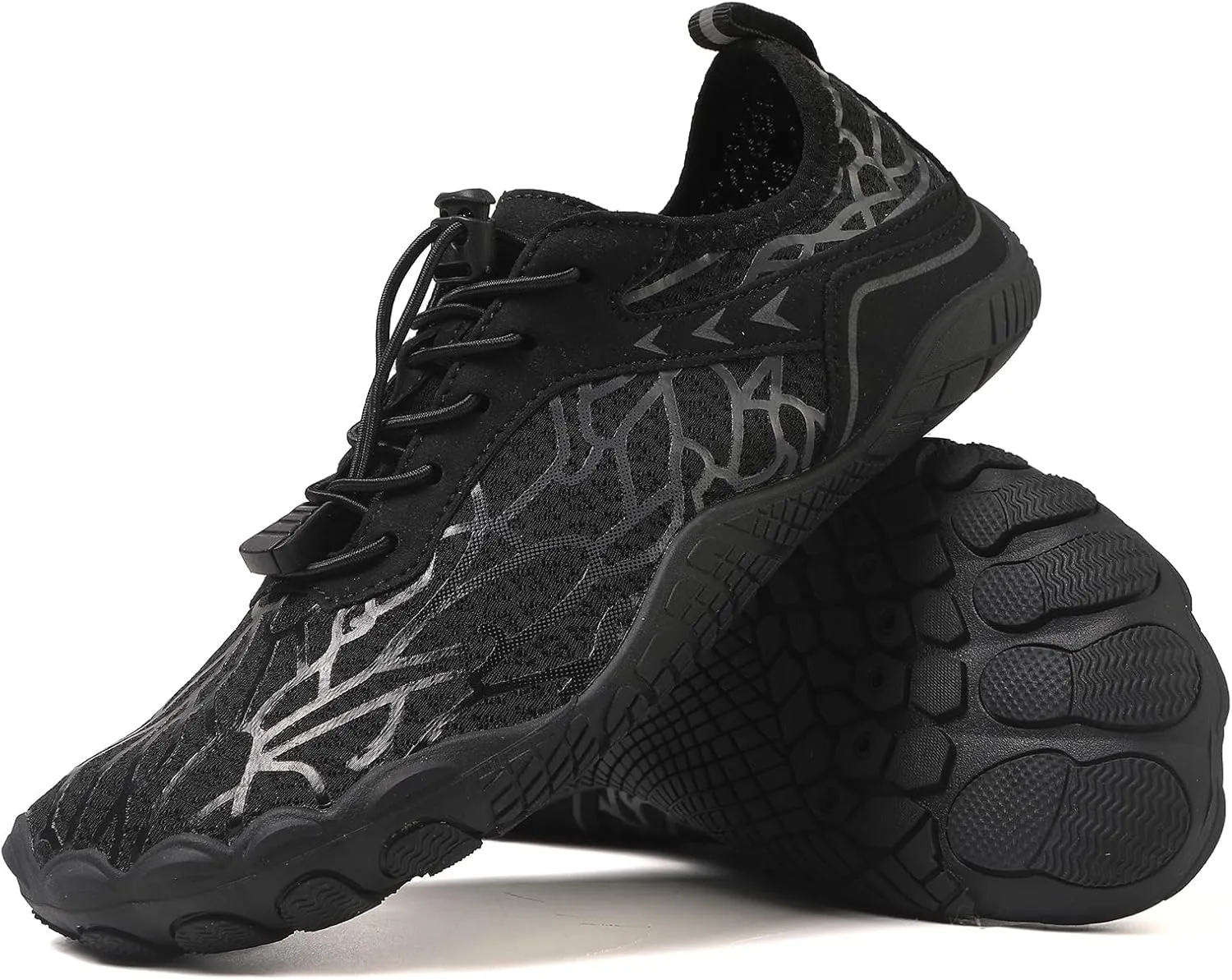 Non-Slip Barefoot Shoes Unisex, Quick Dry Waterproof Trail Running Footwear, Minimalist Zero Drop Beach Water Shoes, Outdoor Athletic Hiking Footwear with Wide Toe Box