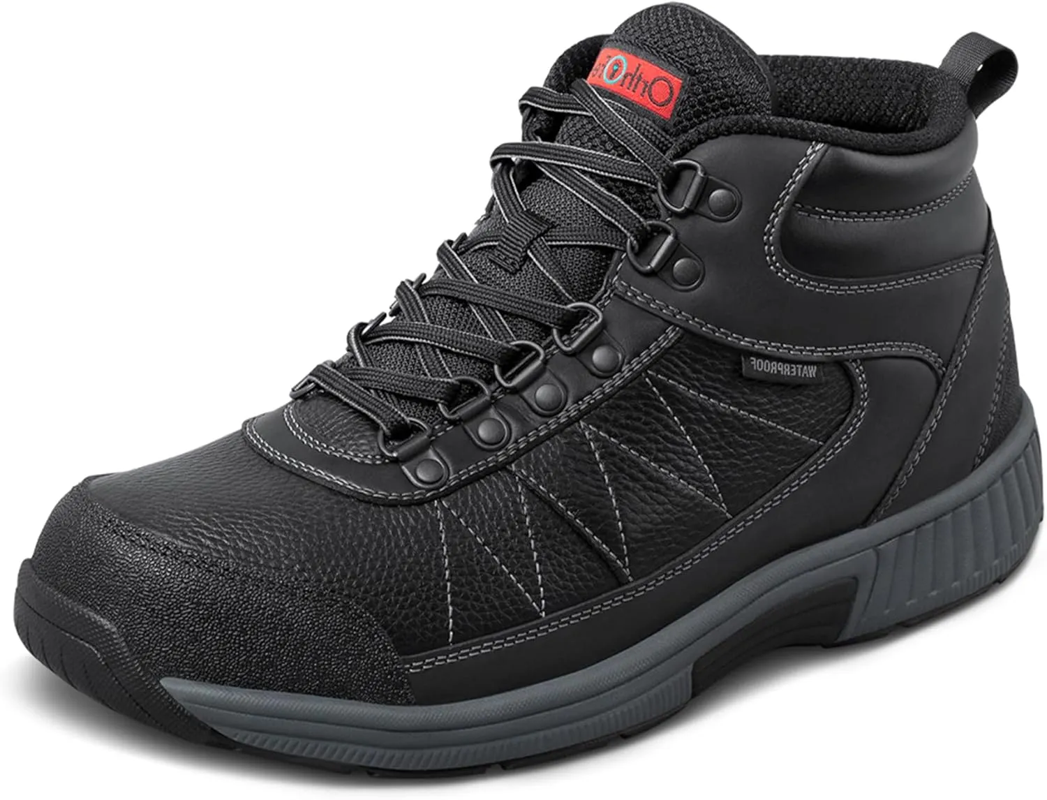 Orthofeet Men's Orthopedic Leather Hunter Boots
