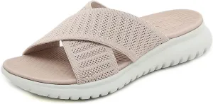 Orthopedic Sandals for Women Comfortable Recovery Slides with Arch Support Plantar Fasciitis Slides Slippers Women Summer