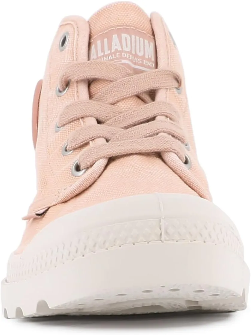 Palladium Women's Pampa Hi Boot, Vegan Canvas Lace Up Boot