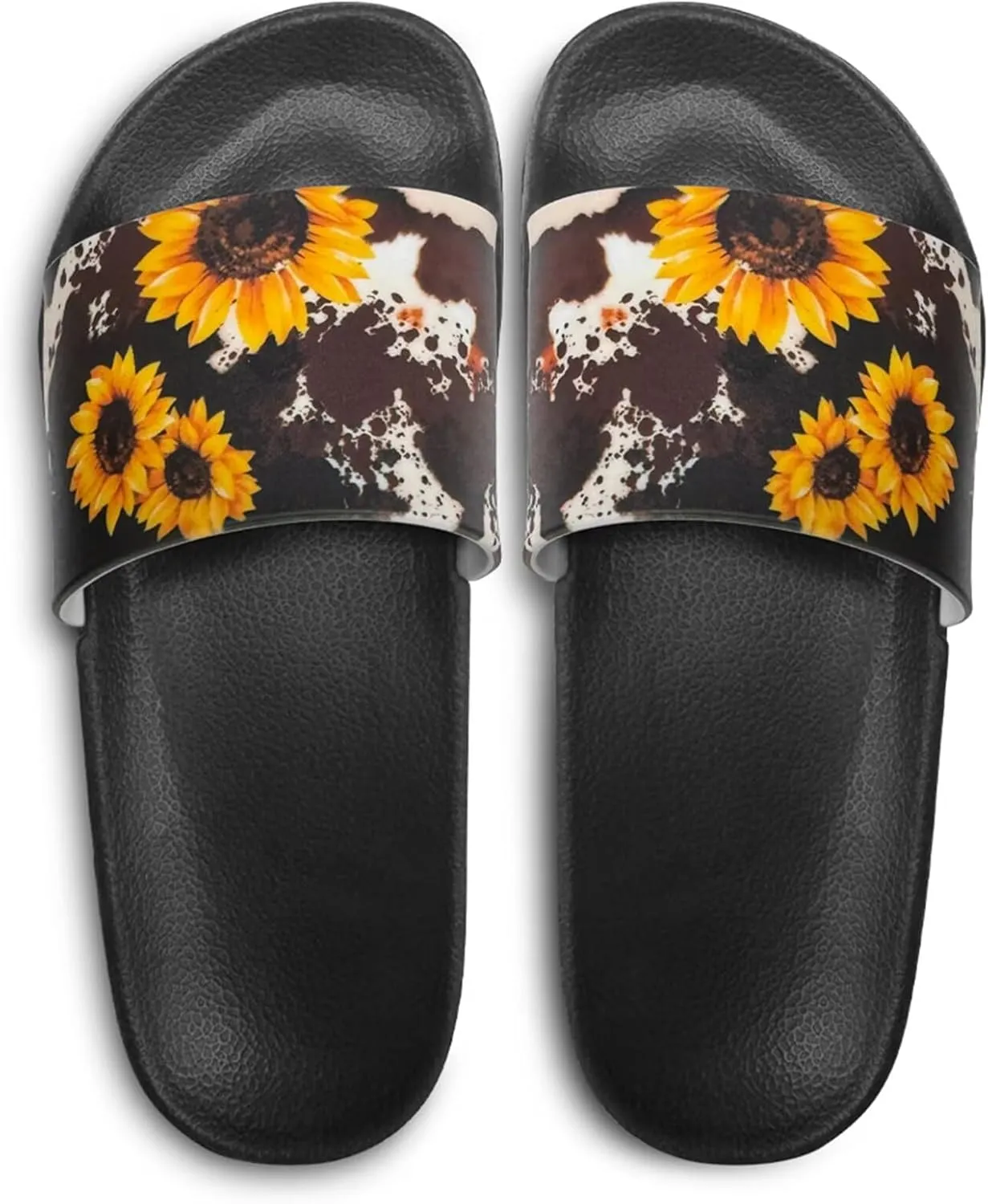 Pineapple House Slippers for Women Men Arch Support Flat Sandals Non Slip Home Pool Shower Slide Slippers