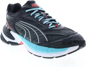 Puma Mens Velophasis Luxe Sport Black Lifestyle Sneakers Shoes 11