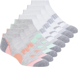PUMA Women's 8 Pack Low Cut Socks