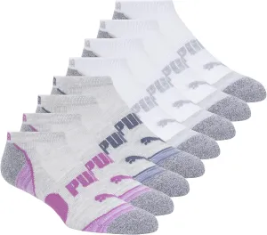PUMA Women's 8 Pack Low Cut Socks