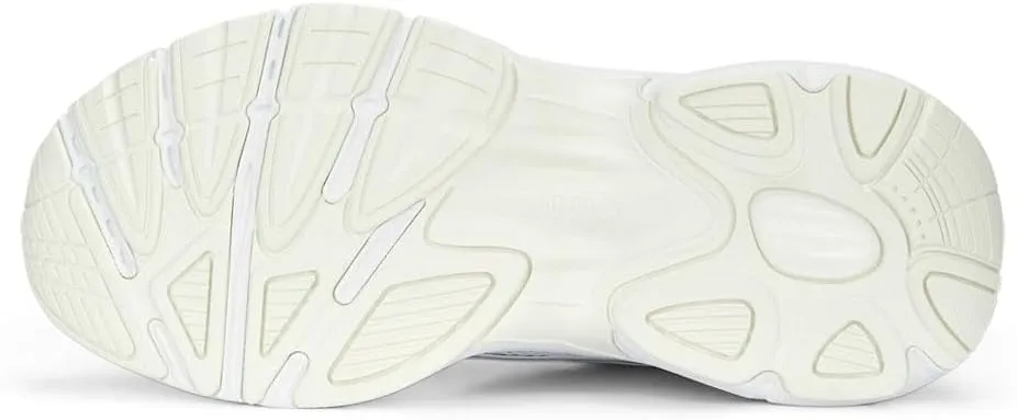 Puma Womens Teveris Nitro Metallic Lace Up Sneakers Shoes - White