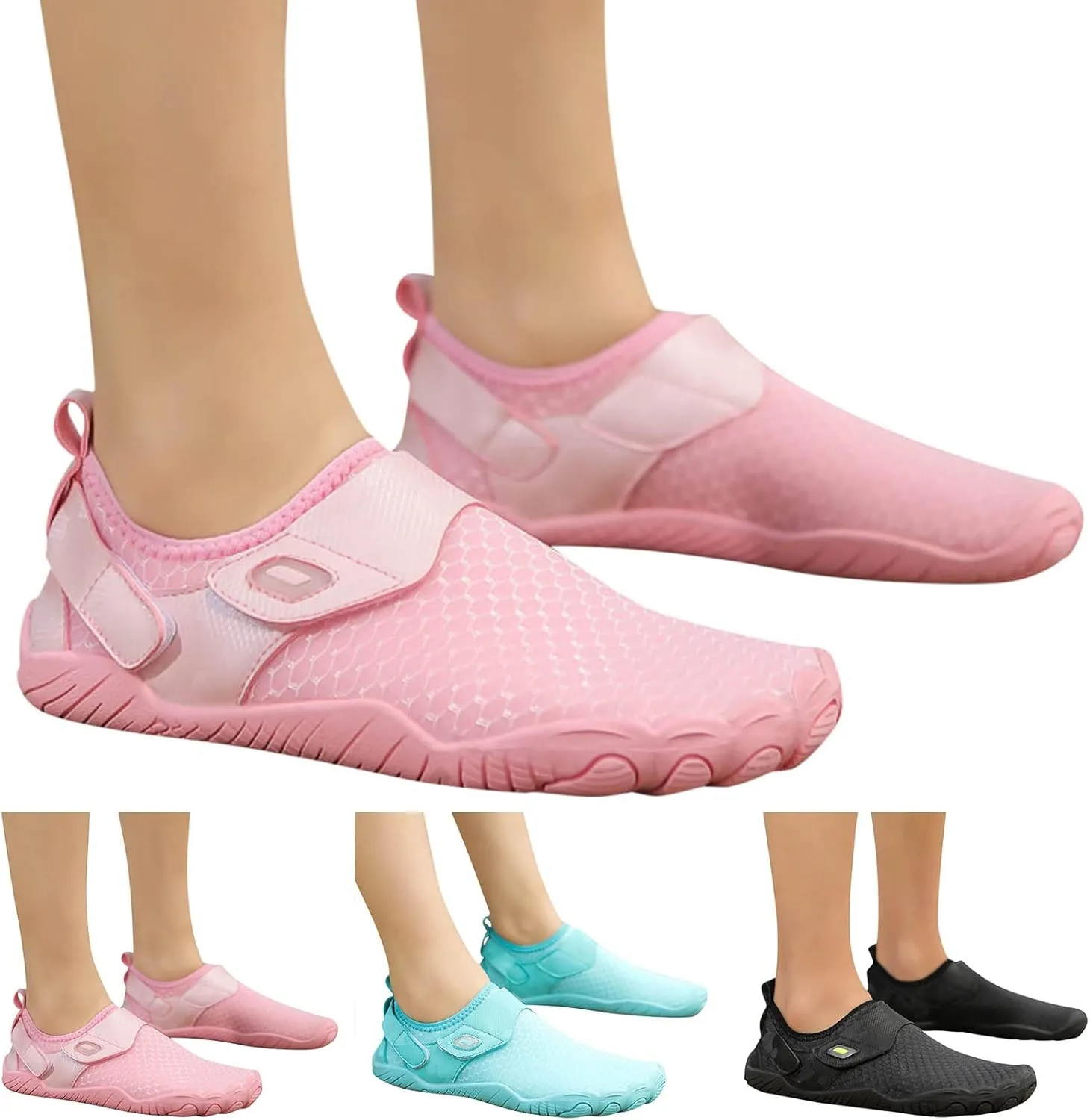 Quick Dry Aqua Socks Water Shoes for Men Women Barefoot Swim Beach Pool Surf Kayaking Hiking Diving Yoga Sports Lightweight Breathable