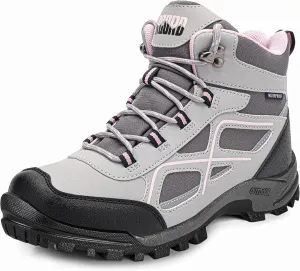 R CORD Womens Hiking Boots Waterproof Mid-Cut Hiking Boots Womens Non-Slip Hiking shoes Outdoor Trekking Camping Trail Outdoor