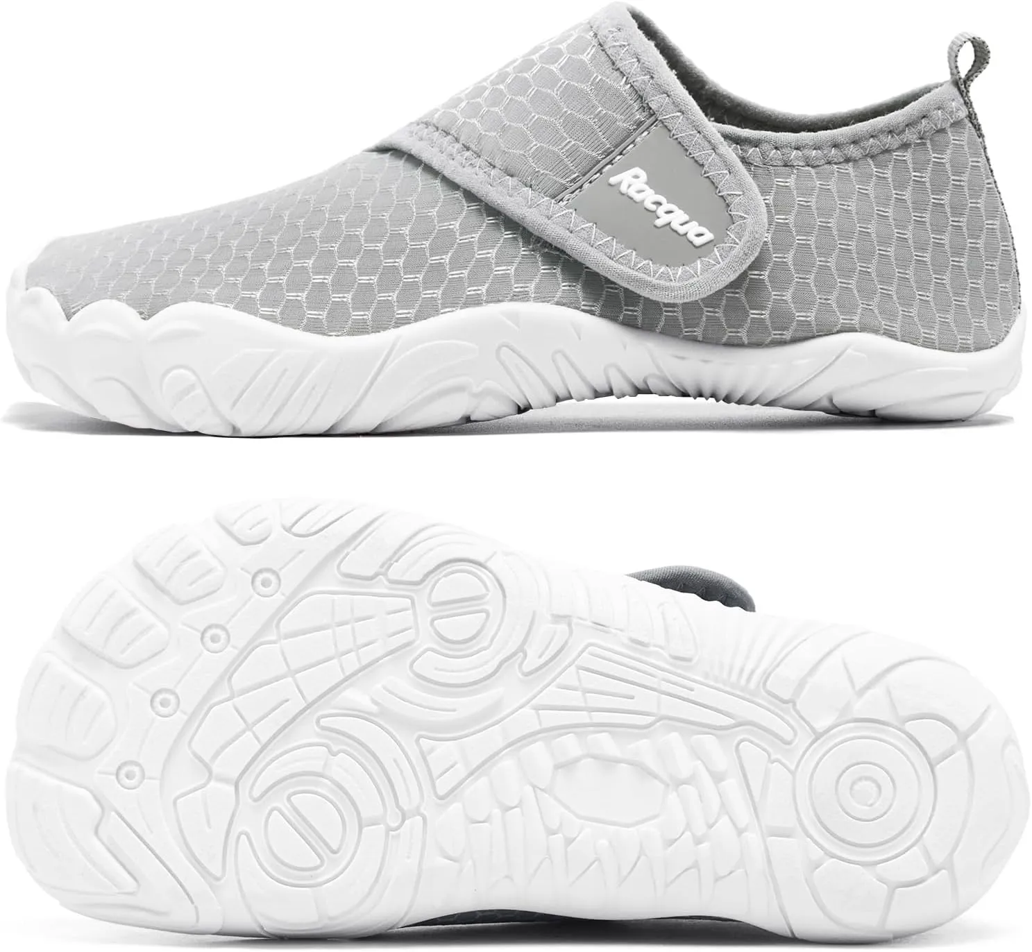 Racqua Boys Kids Water Shoes Girls Non-Slip Swim Beach Sports Pool Breathable Shoes Quick Dry Lightweight Outdoor Aqua Shoes(Little Kid/Big Kid)