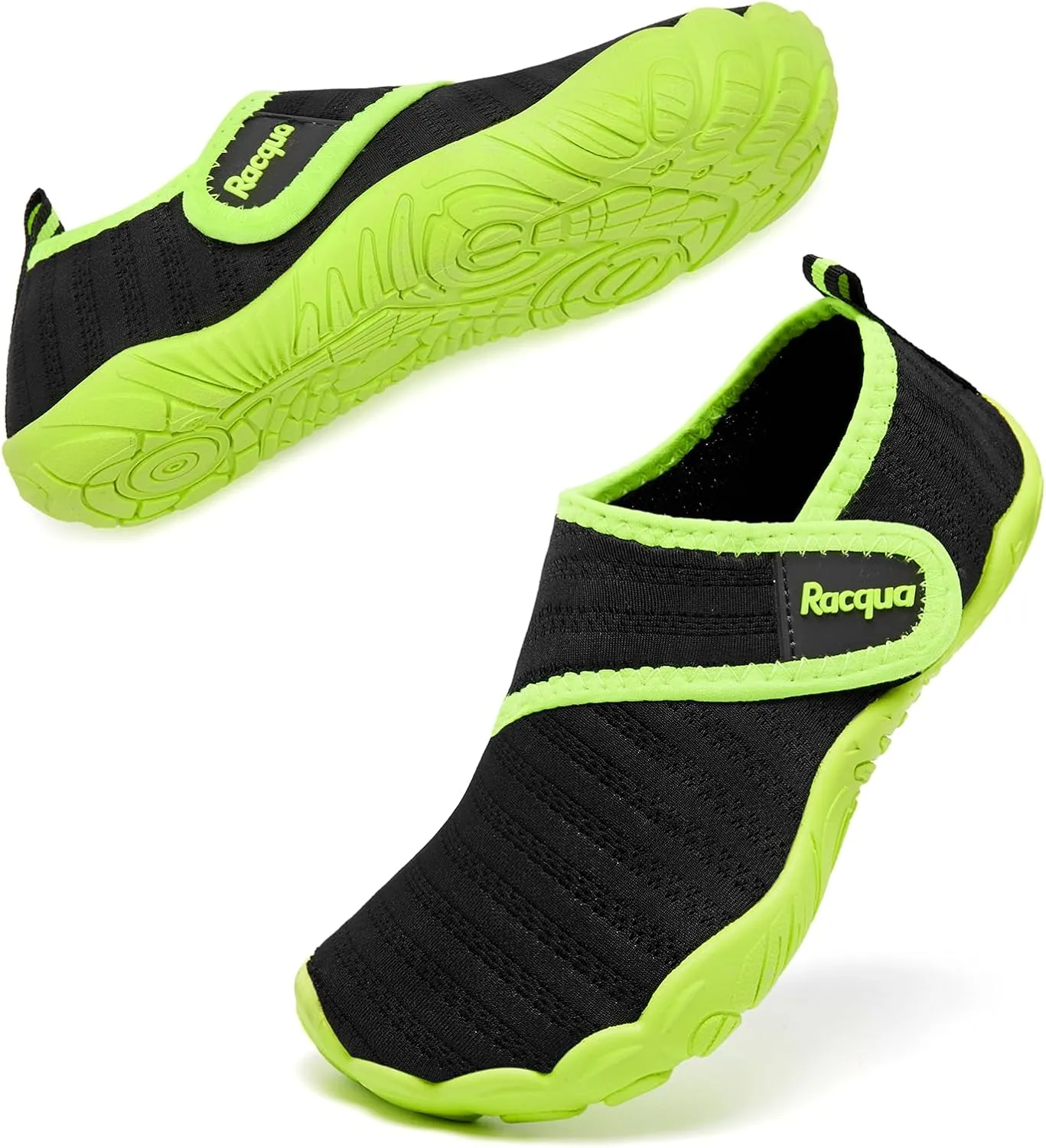 Racqua Kids Water Shoes Girls Boys Quick Dry Shoes Non-Slip Lightweigh Swim Outdoor Shoes(Little Kid/Big Kid)