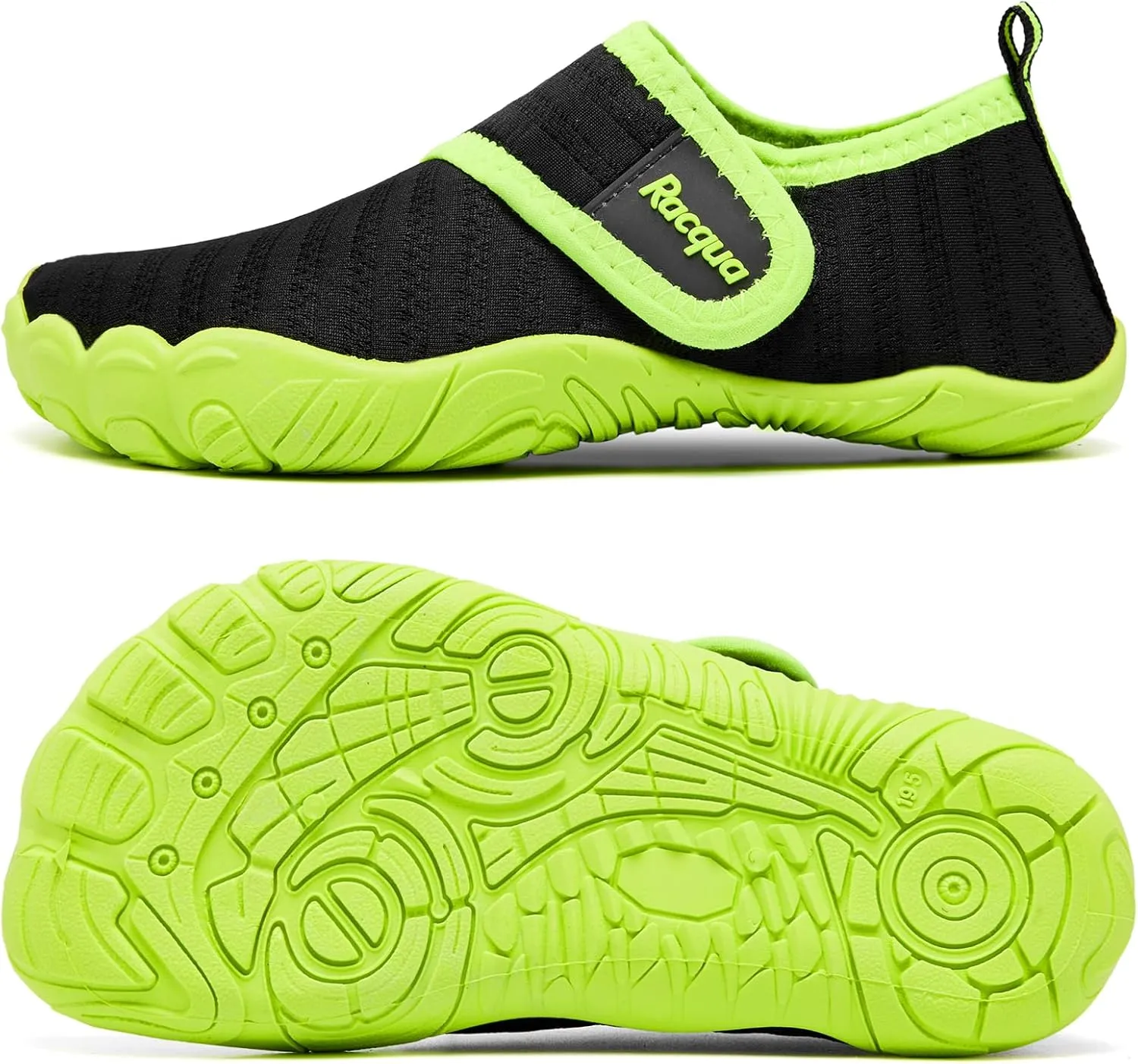 Racqua Kids Water Shoes Girls Boys Quick Dry Shoes Non-Slip Lightweigh Swim Outdoor Shoes(Little Kid/Big Kid)