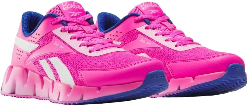 Reebok Unisex-Child Kid's Barbie Zig Dynamica 2.0 Sneaker