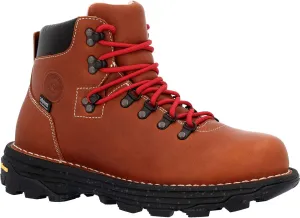 ROCKY Womens Rampage Waterproof Round Toe Hiking Hiking Casual Boots - Brown
