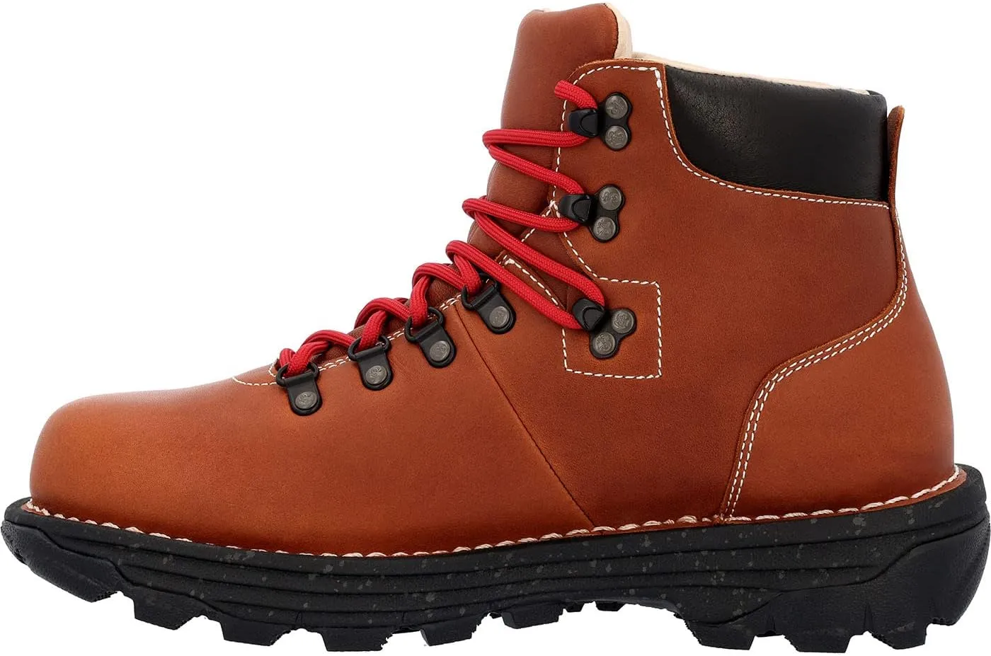 ROCKY Womens Rampage Waterproof Round Toe Hiking Hiking Casual Boots - Brown