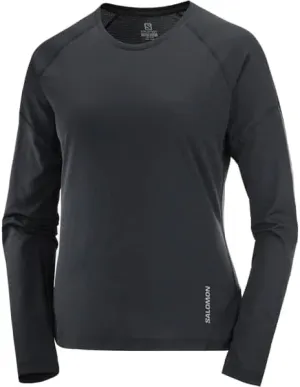 Salomon Women's Standard Cross Run Ls Tee