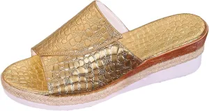 Sandals for Women Wedge Shoes,Fashion Lightweight Arch Support Slippers for Womens Comfy Wedge Orthopedic Sandals Summer Platform Cork Wedges Espadrille Heel Strappy Leather Sandals Dressy Shoes