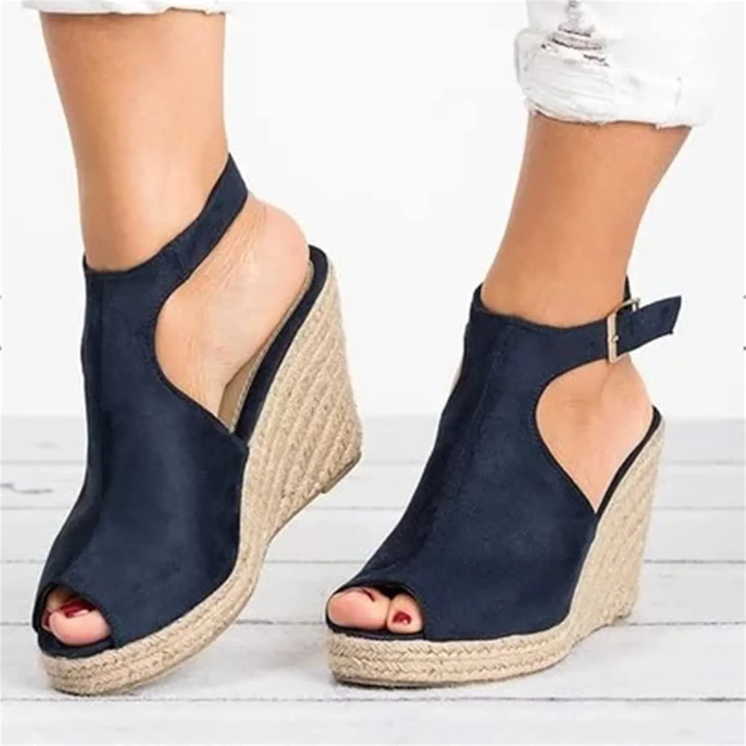 Sandals For Women,Womens Open Toe Ankle Strap Chunky Block High Heel Dress Party Sandals Dressy Summer Strappy Sandals